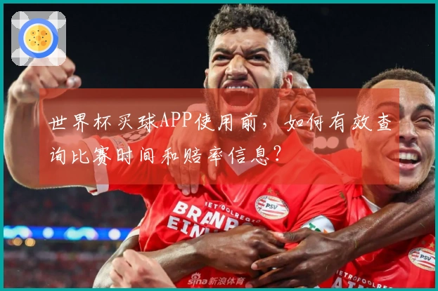 世界杯买球APP使用前，如何有效查询比赛时间和赔率信息？