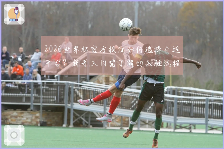 2026世界杯官方投注如何选择合适平台？新手入门需了解的入驻流程与注意事项
